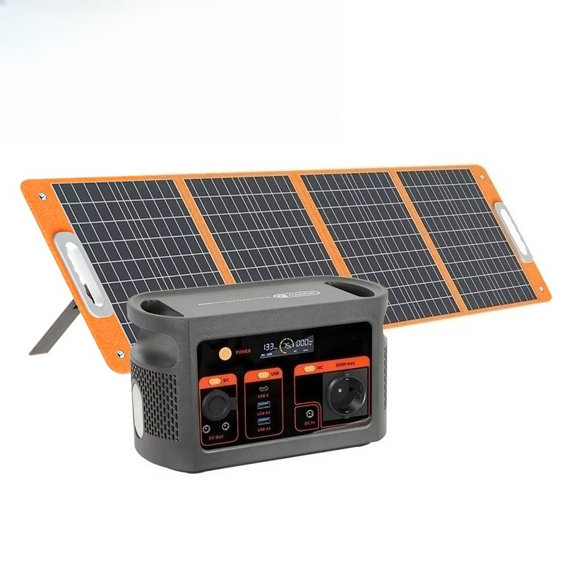Portable Power Station 300W Camping - 300W pure sine wave solar generator