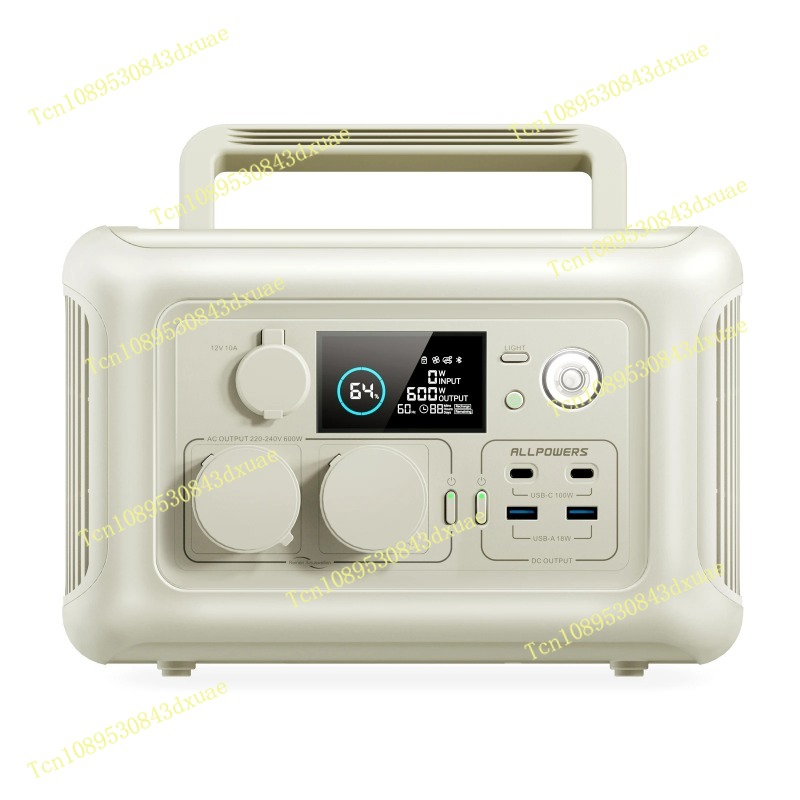 Portable Power Station 600W Ups - ALLPOWERS R600 Portable Power Station 600W