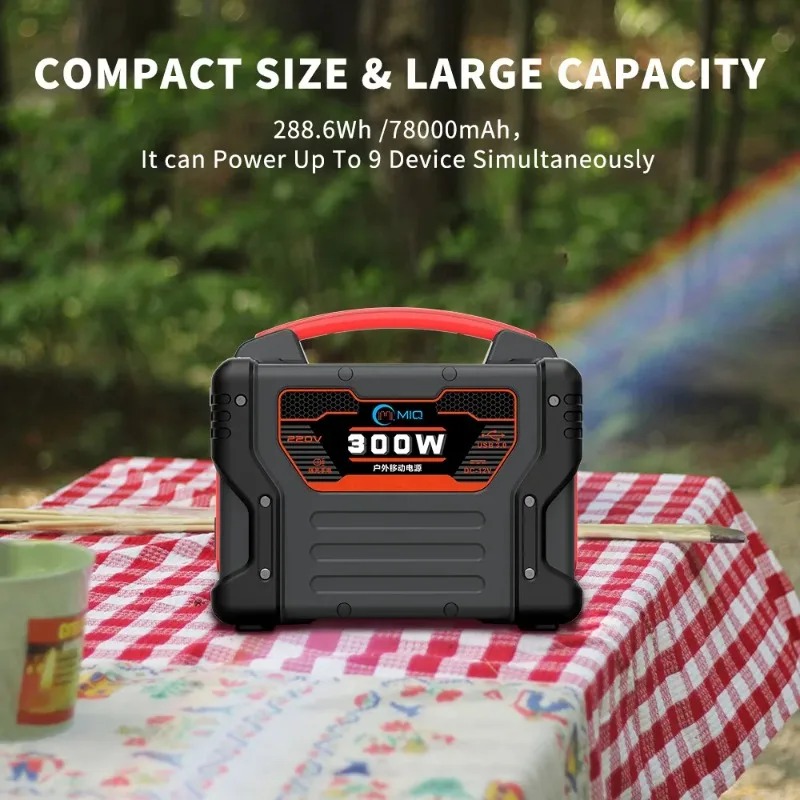Portable Power Station 300W Camping - Good Quality 300W Portable Power Station