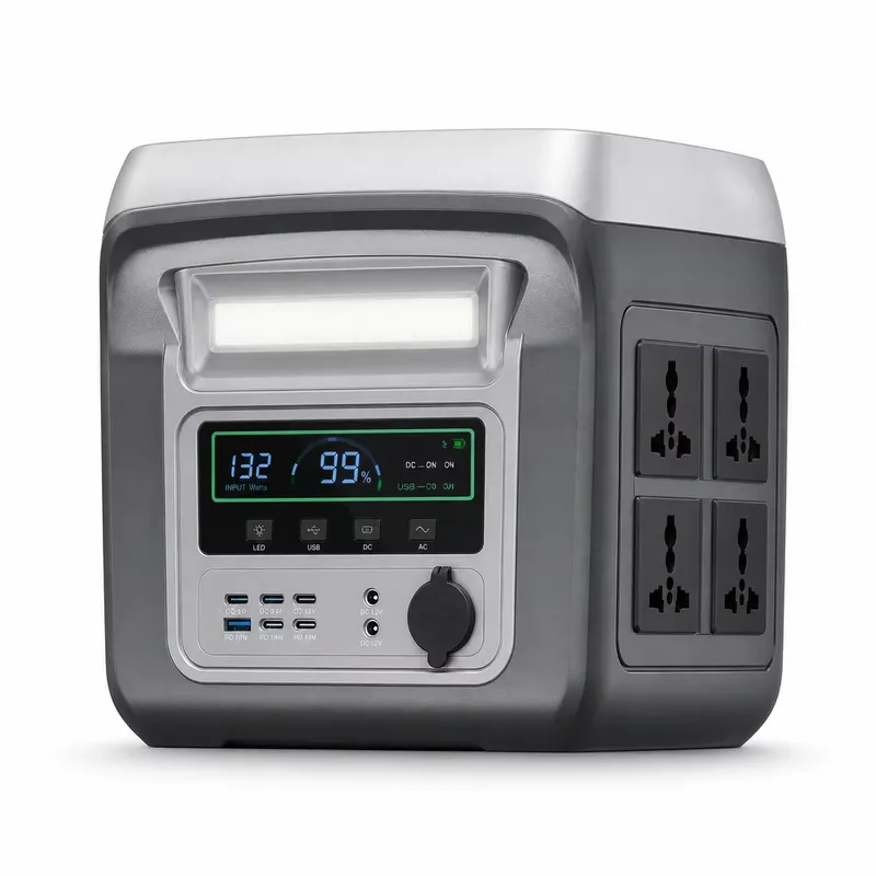 Portable Power Station 1000W Pure Sine - 1000W Portable Power Station LiFePO4 Battery