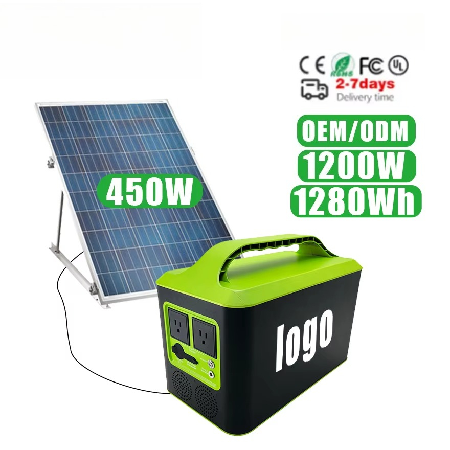 Portable Power Station 1000W Pure Sine - Solar Energy System 1073WH 25.55V 42Ah