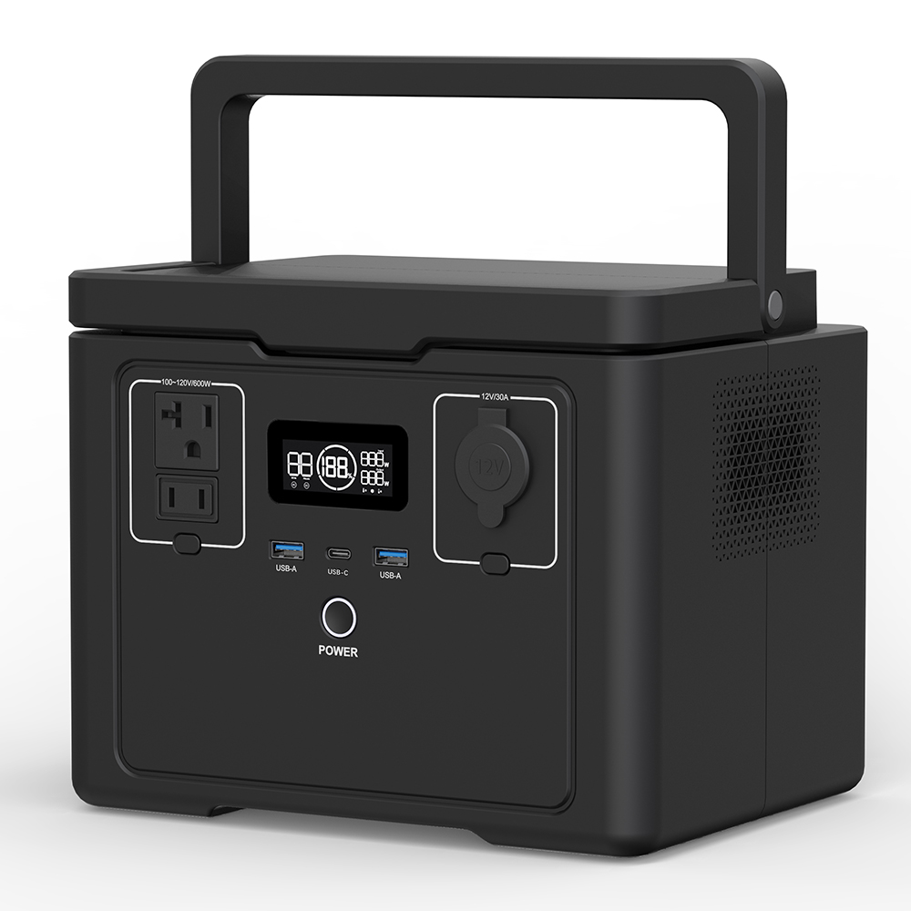 Portable Power Station 600W Ups - Wholesale S03pro Lightweight Outdoor Solar Generator