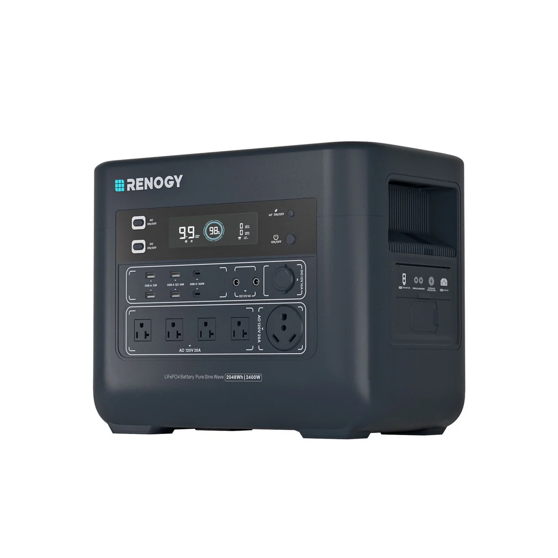 Power Station With 30A Rv Outlet - Renogy PowerStation 2000 Portable Power Station,
