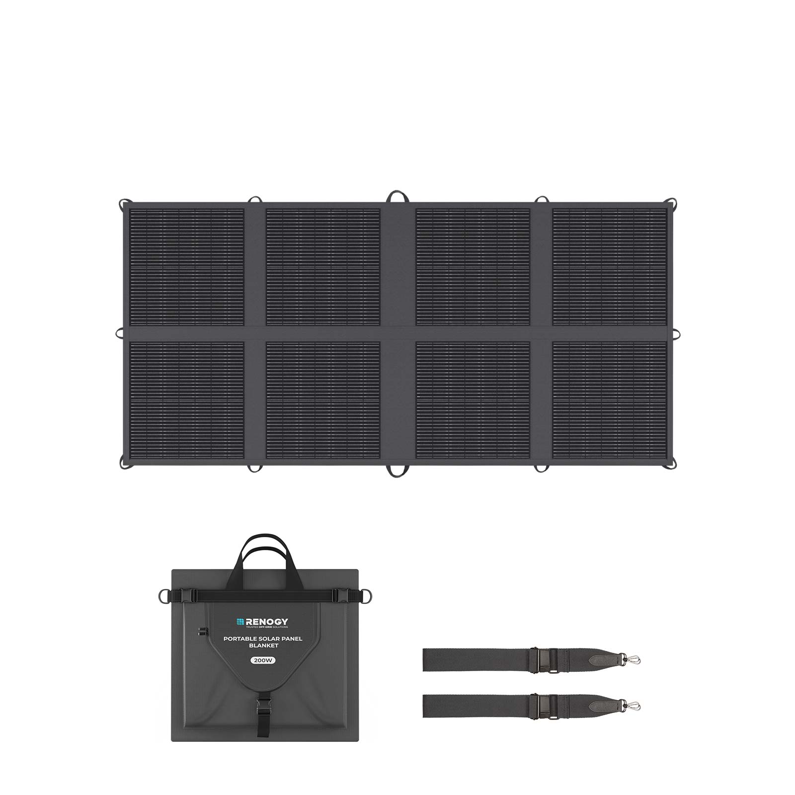 Solar Panel 200W Portable Foldable - Renogy 200W Portable Solar Panel Blanket,