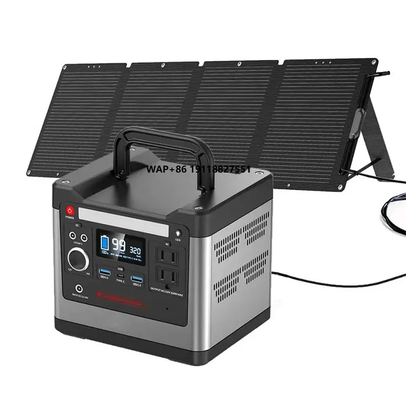 Portable Power Station 1000W - Portable 600W/800W/1000W Solar Generator Power Station