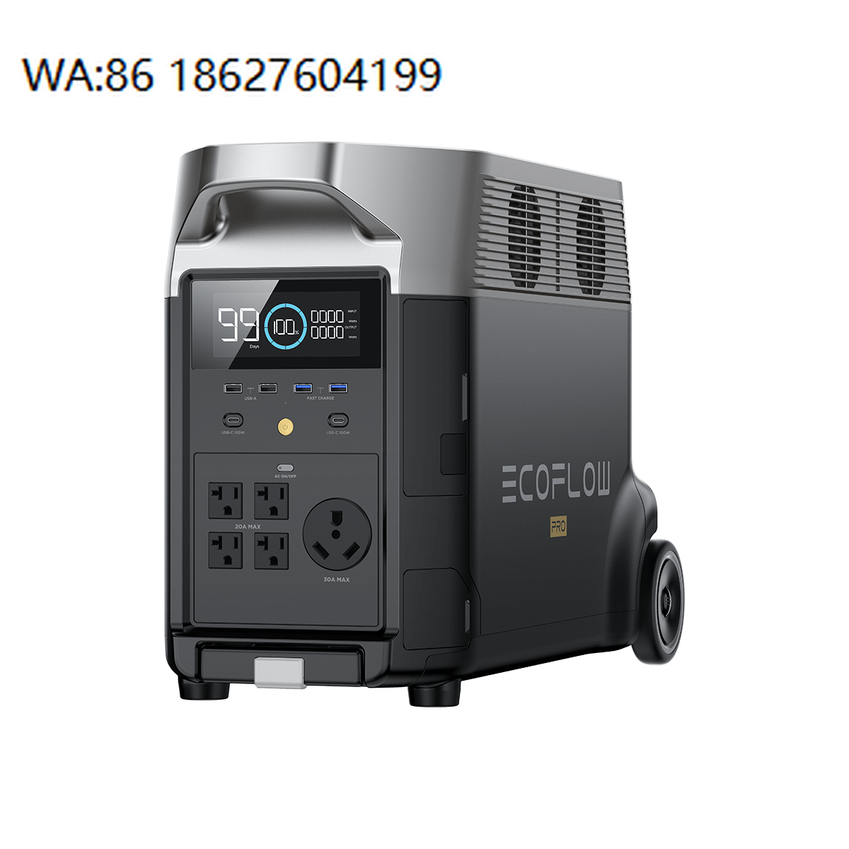 Portable Power Station 500W - 500W 500Wh Solar Portable Generator, Outdoor