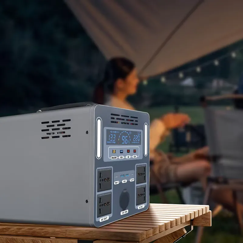 1500W Portable Solar Generator - Portable Power Station 1000W Pure Sine review and price