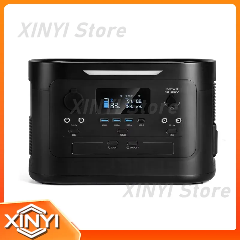 Portable 600W-1000W Large Capa - Portable Power Station 1000W Pure Sine review and price