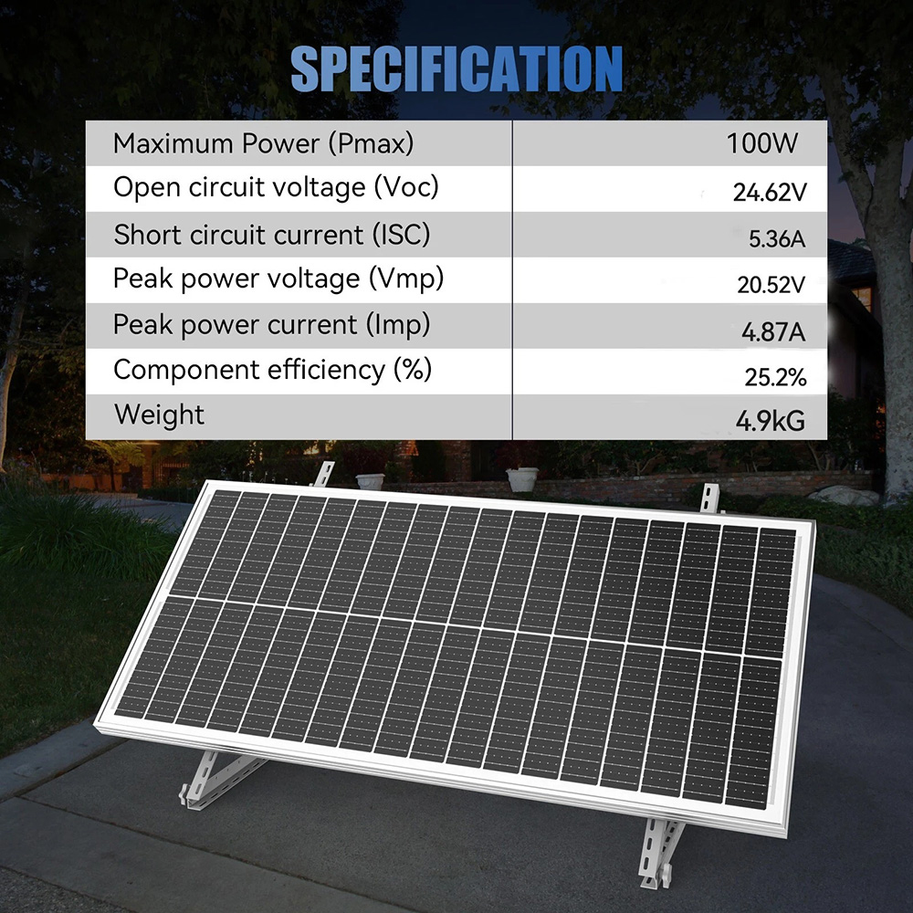 RVPOZWER 400W/200W/100W Rigid  - Solar Panel 400W Rigid Monocrystalline review and price