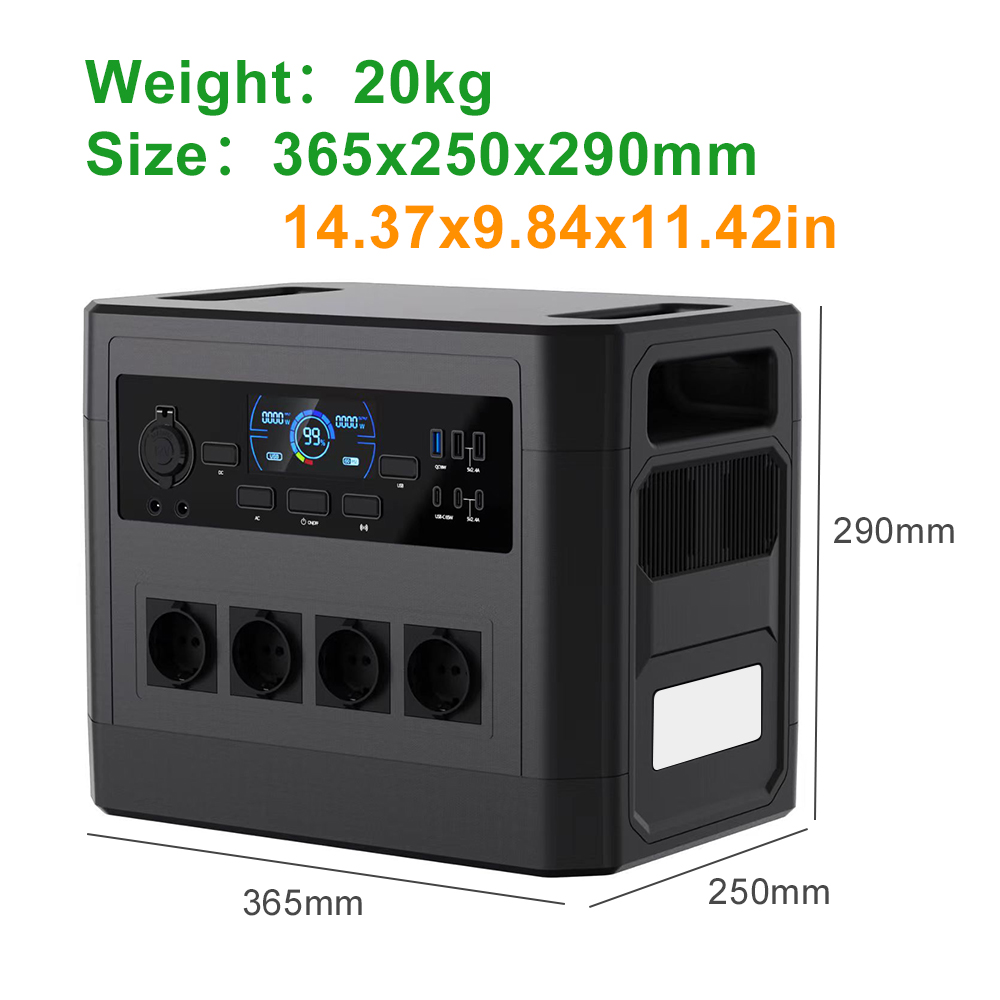 2000W Lifepo4 Battery Camping  - Portable Power Station 2000W Lifepo4 review and price
