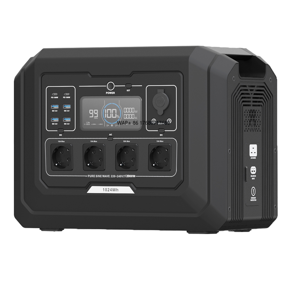 SOUOP S1 2000W European Union  - Portable Power Station 2000W Lifepo4 review and price