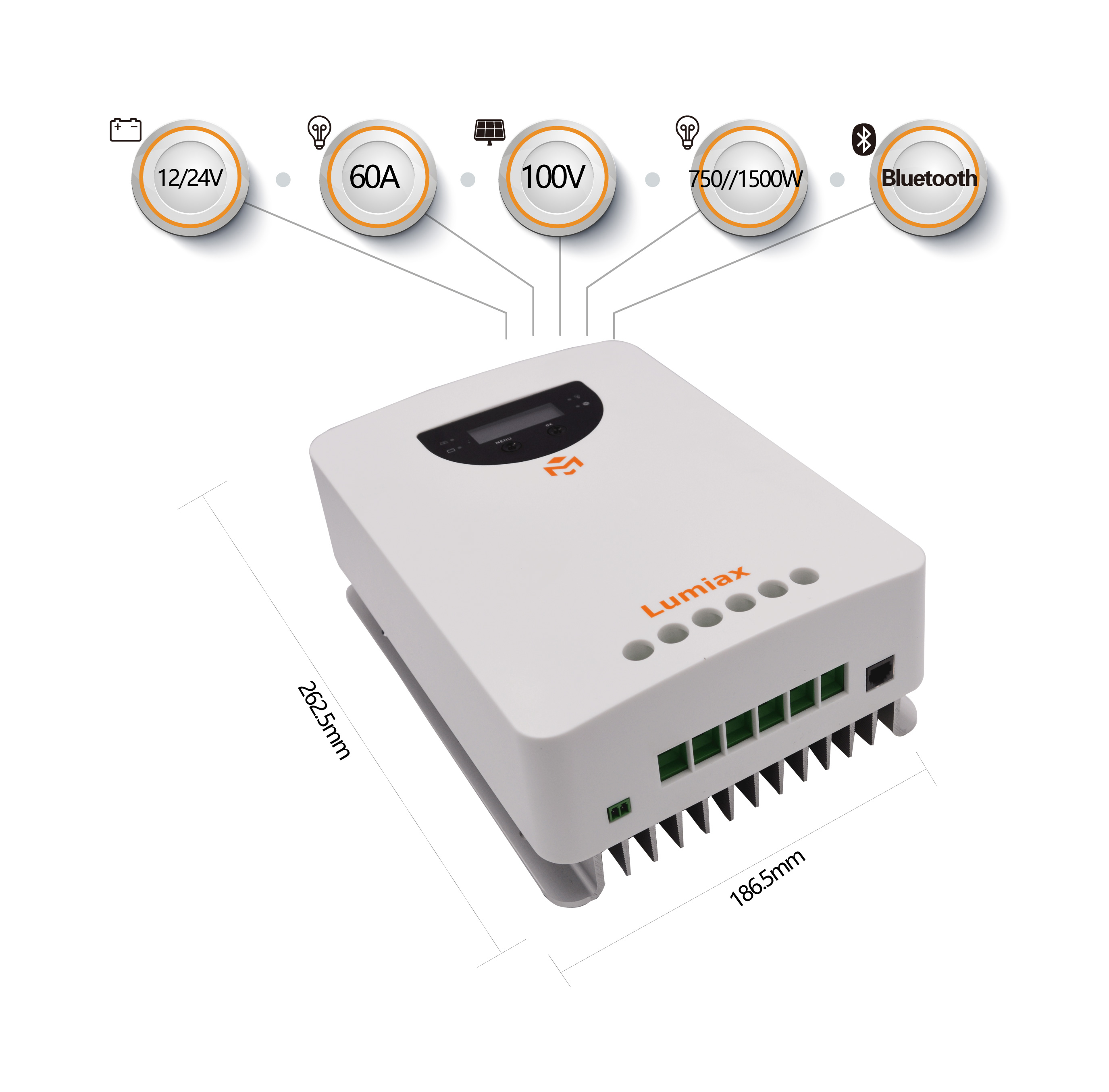 60A MPPT Solar Charge Controll - Mppt Solar Charge Controller 60A review and price