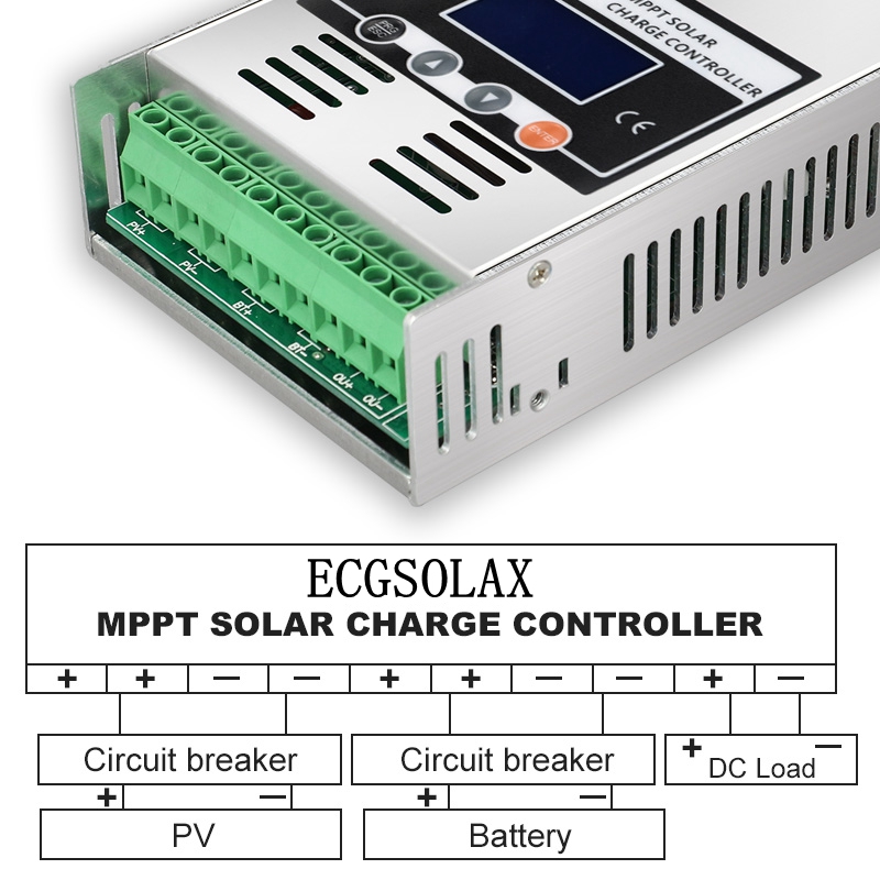 US Stock ECGSOLAX 60A MPPT Sol - Mppt Solar Charge Controller 60A review and price
