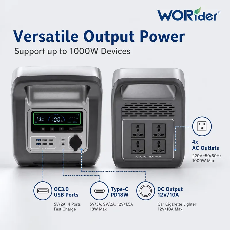 1000W Portable Power Station L - Portable Power Station 1000W Pure Sine review and price