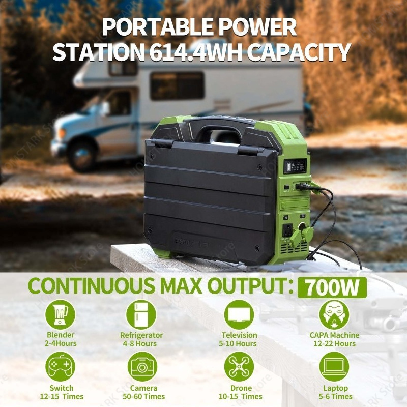 600W‑1000W Portable Solar Powe - Portable Power Station 1000W review and price