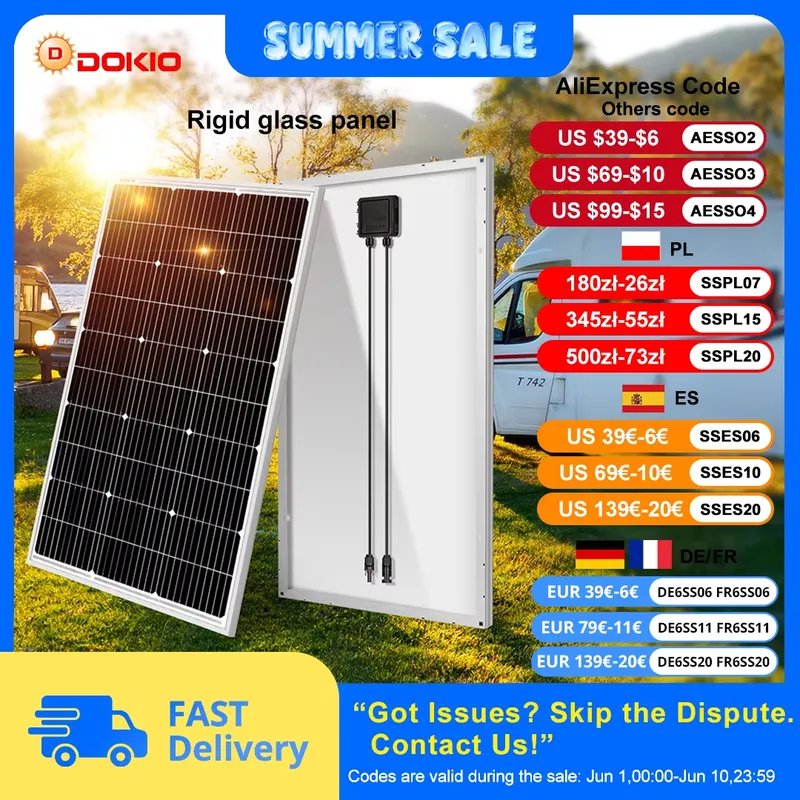 18V 100W/200W/400W Rigid Solar - Solar Panel 400W Rigid Monocrystalline review and price