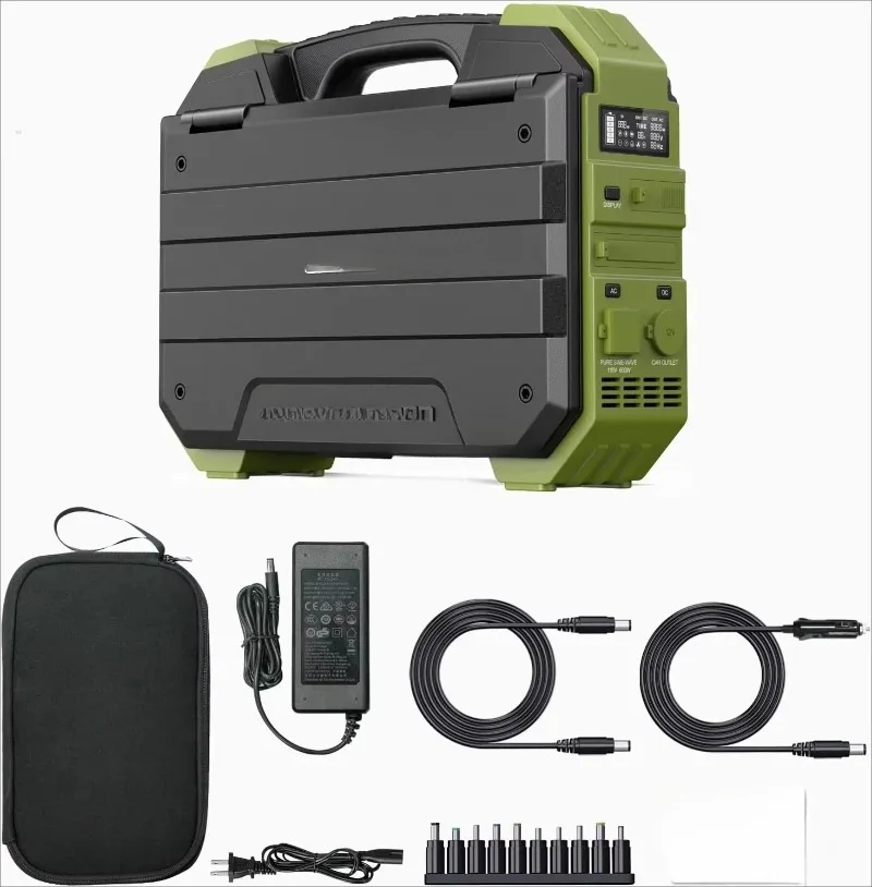 600W 1000W Peak Portable Light - Portable Power Station 1000W Pure Sine review and price