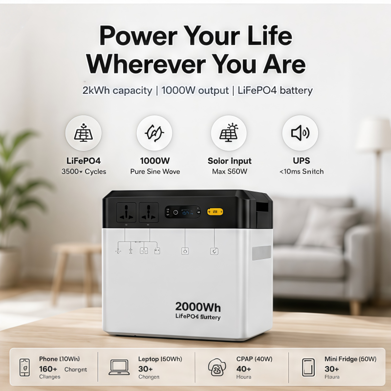 1000W Portable Power Station 2 - Portable Power Station 1000W Pure Sine review and price