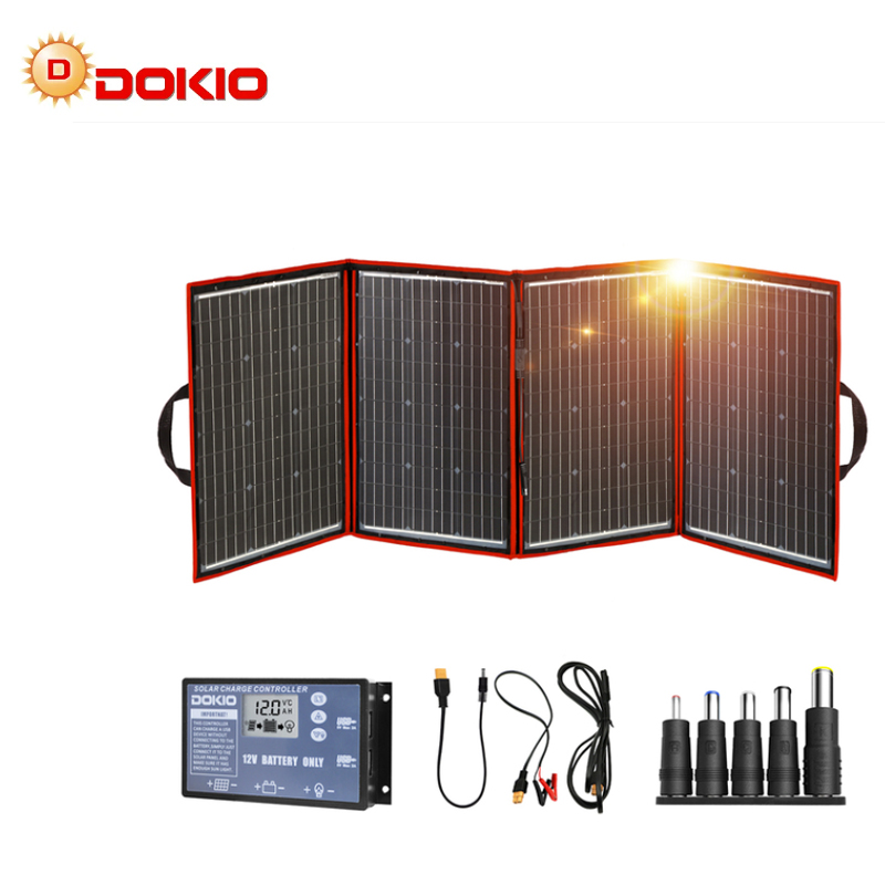 Dokio Brand Flexible Foldable  - Solar Panel 200W Portable Foldable review and price