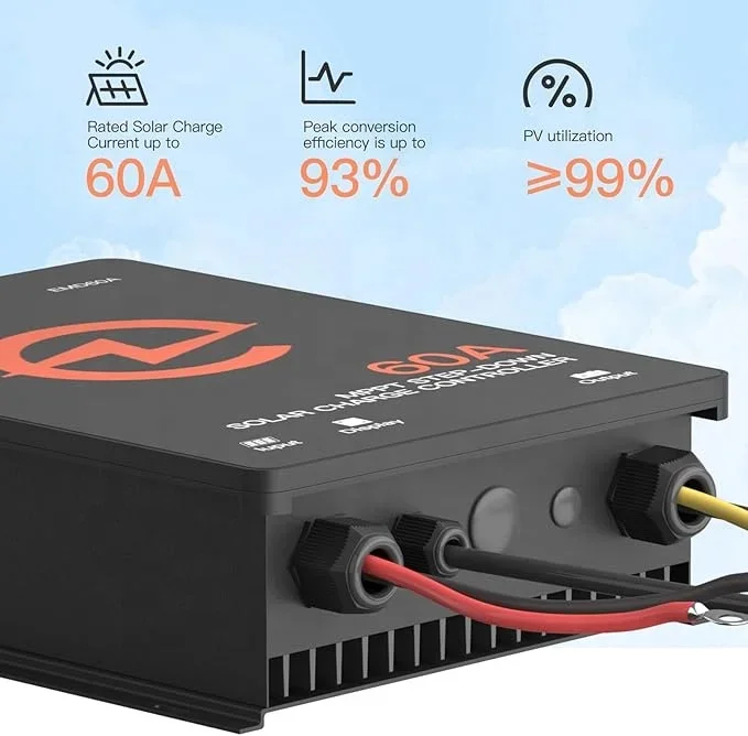 CE Certified ELEJOY EMD60A 270 - Mppt Solar Charge Controller 60A review and price