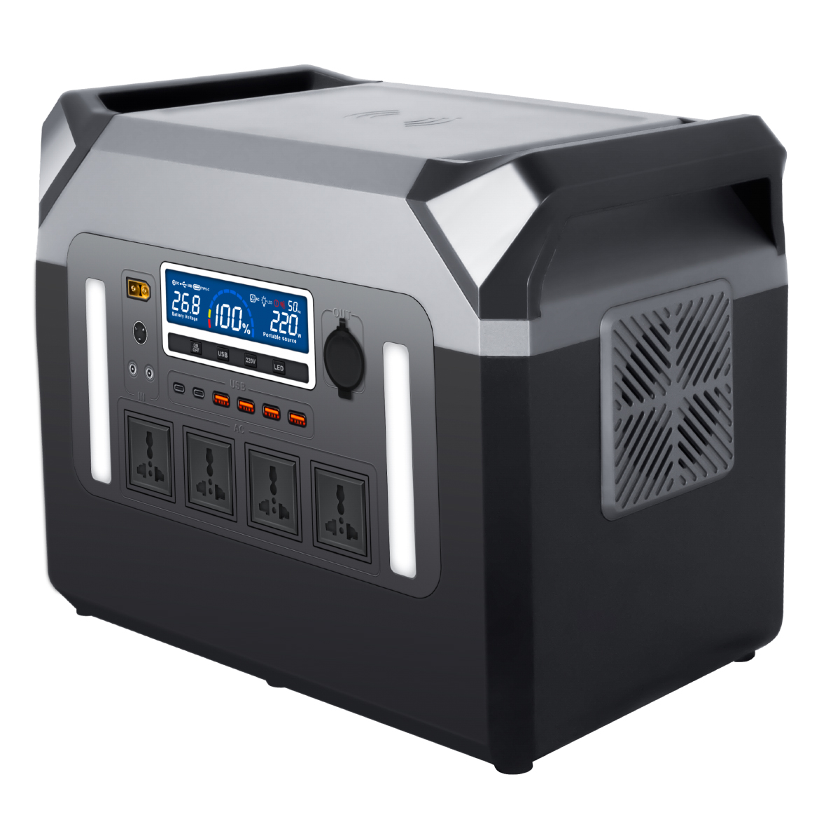 3000W Portable Power Station S - Solar Generator 3000W review and price