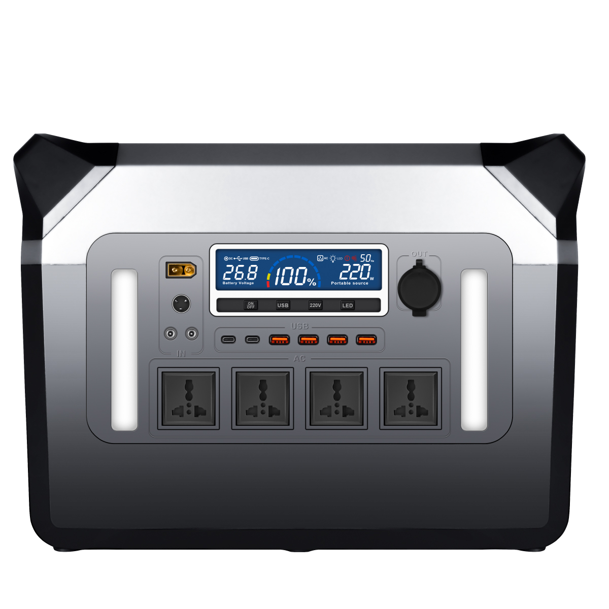 3000W Portable Power Station S - Solar Generator 3000W review and price