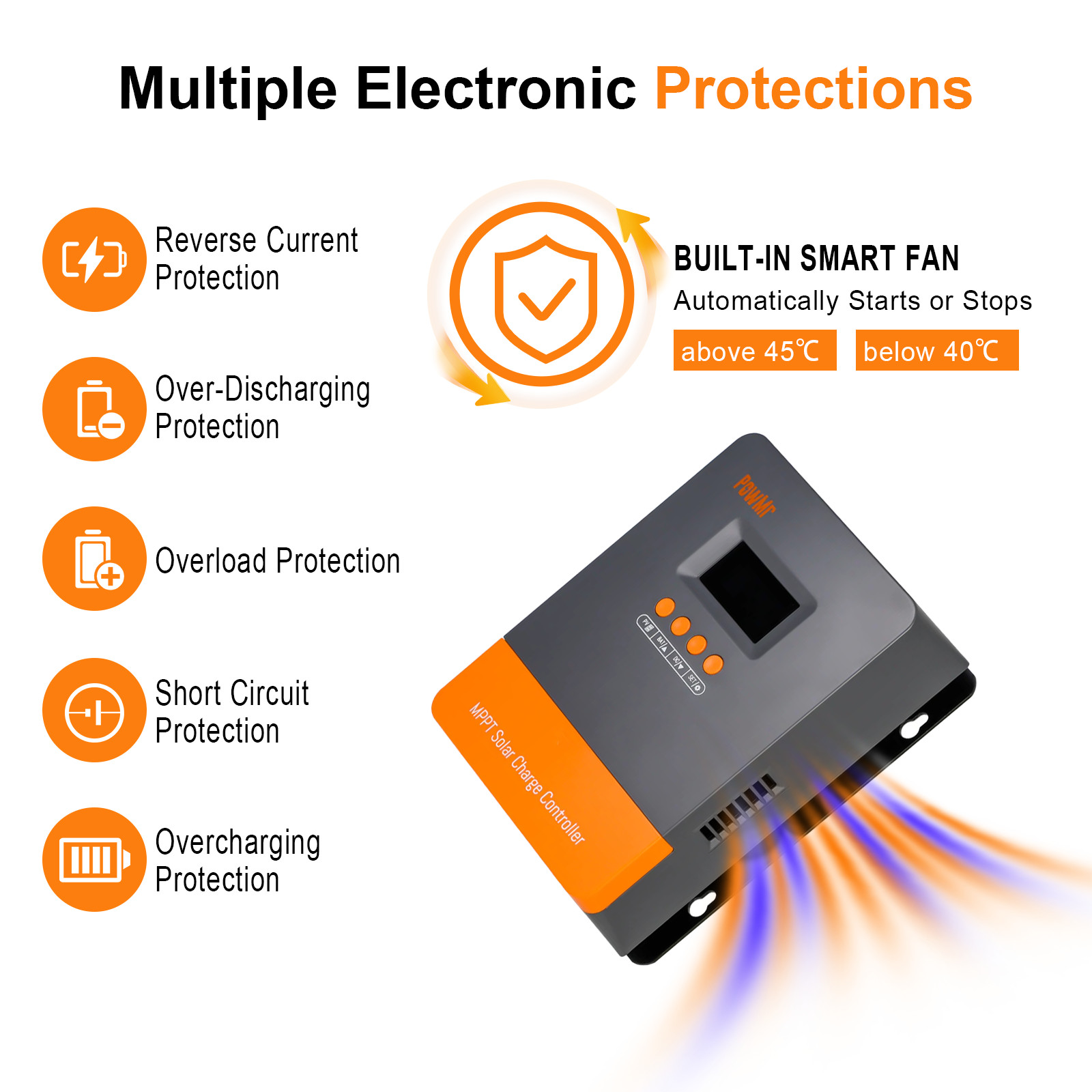 PowMr 60A MPPT Solar Charge Co - Mppt Solar Charge Controller 60A review and price