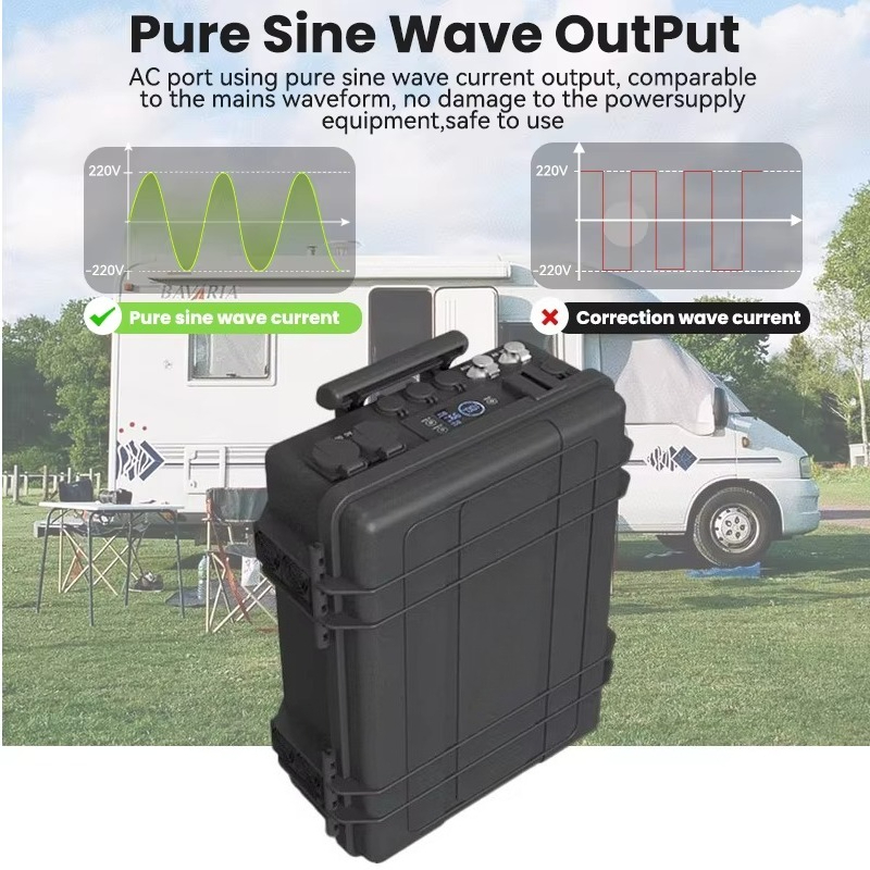 110V 220V Portable Charging St - Solar Generator 3000W review and price
