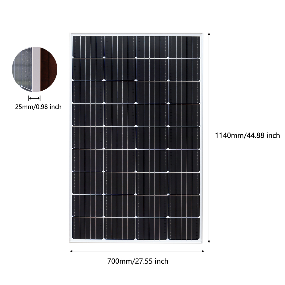 Rigid Solar Panel 19.8V 200W M - Solar Panel 400W Rigid Monocrystalline review and price