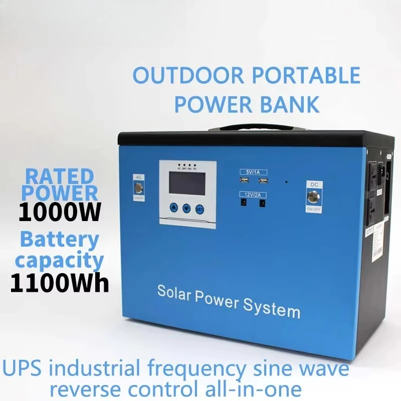 Solar generator 2000w 1000w po - Portable Power Station 1000W review and price