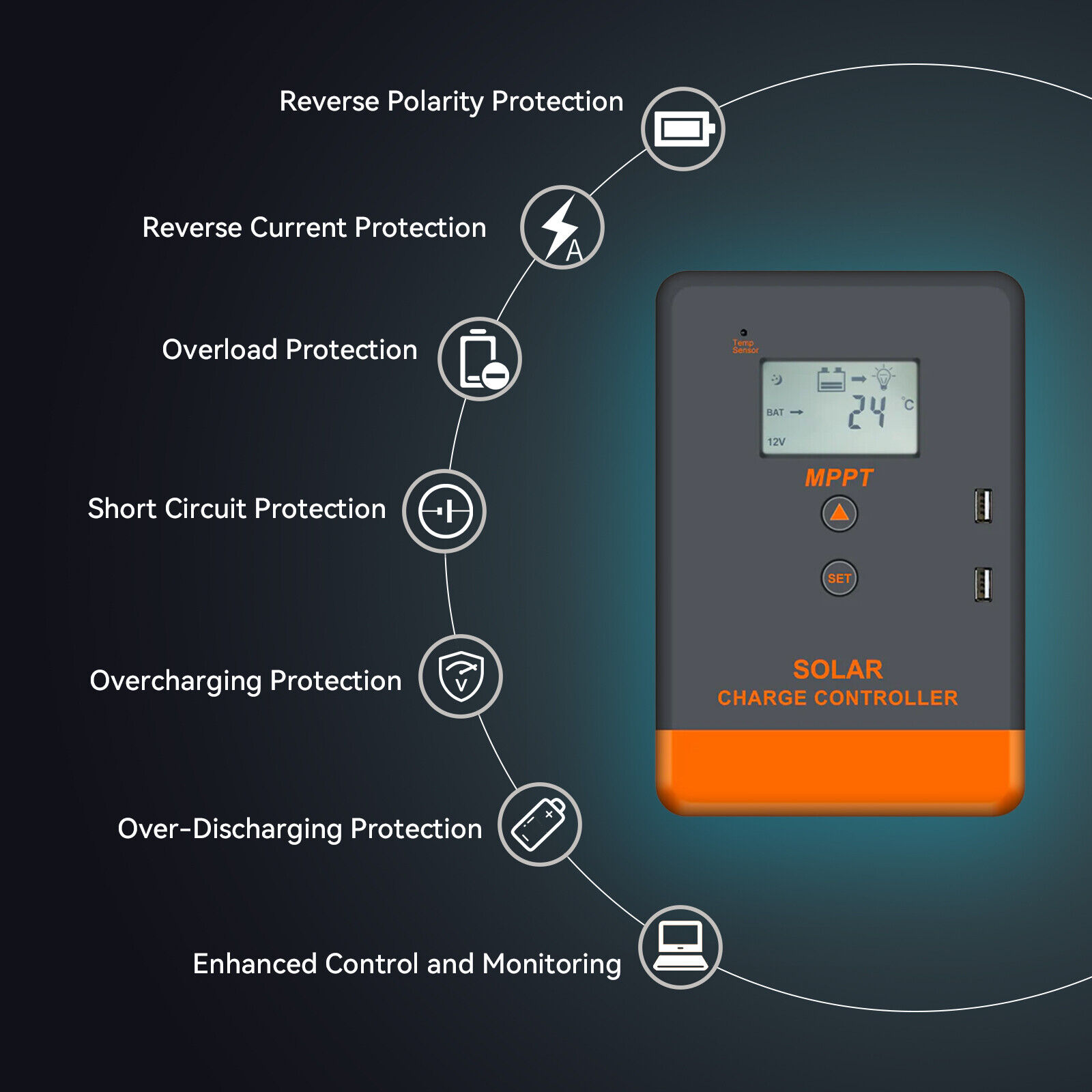 PowMr Keeper Series MPPT Solar - Mppt Solar Charge Controller 60A review and price