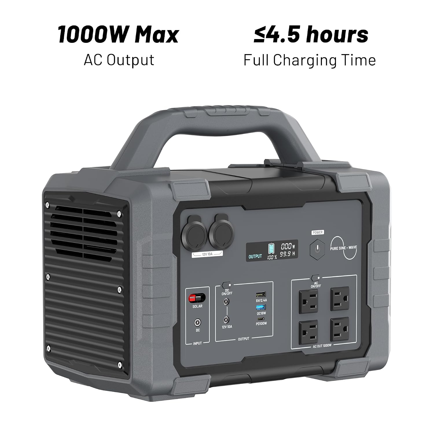 1000W Portable Power Station 1 - Portable Power Station 1000W review and price