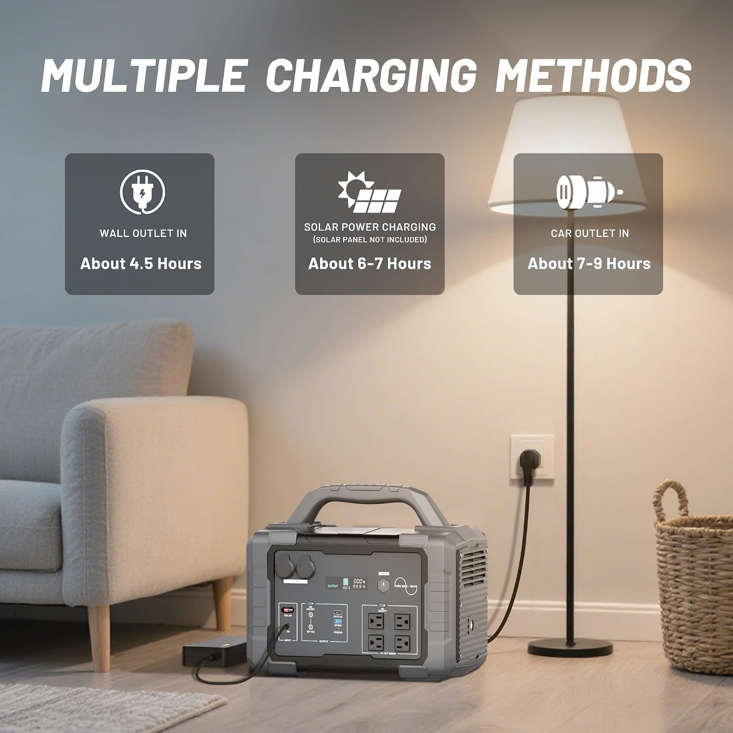 1000W Portable Power Station 1 - Portable Power Station 1000W review and price