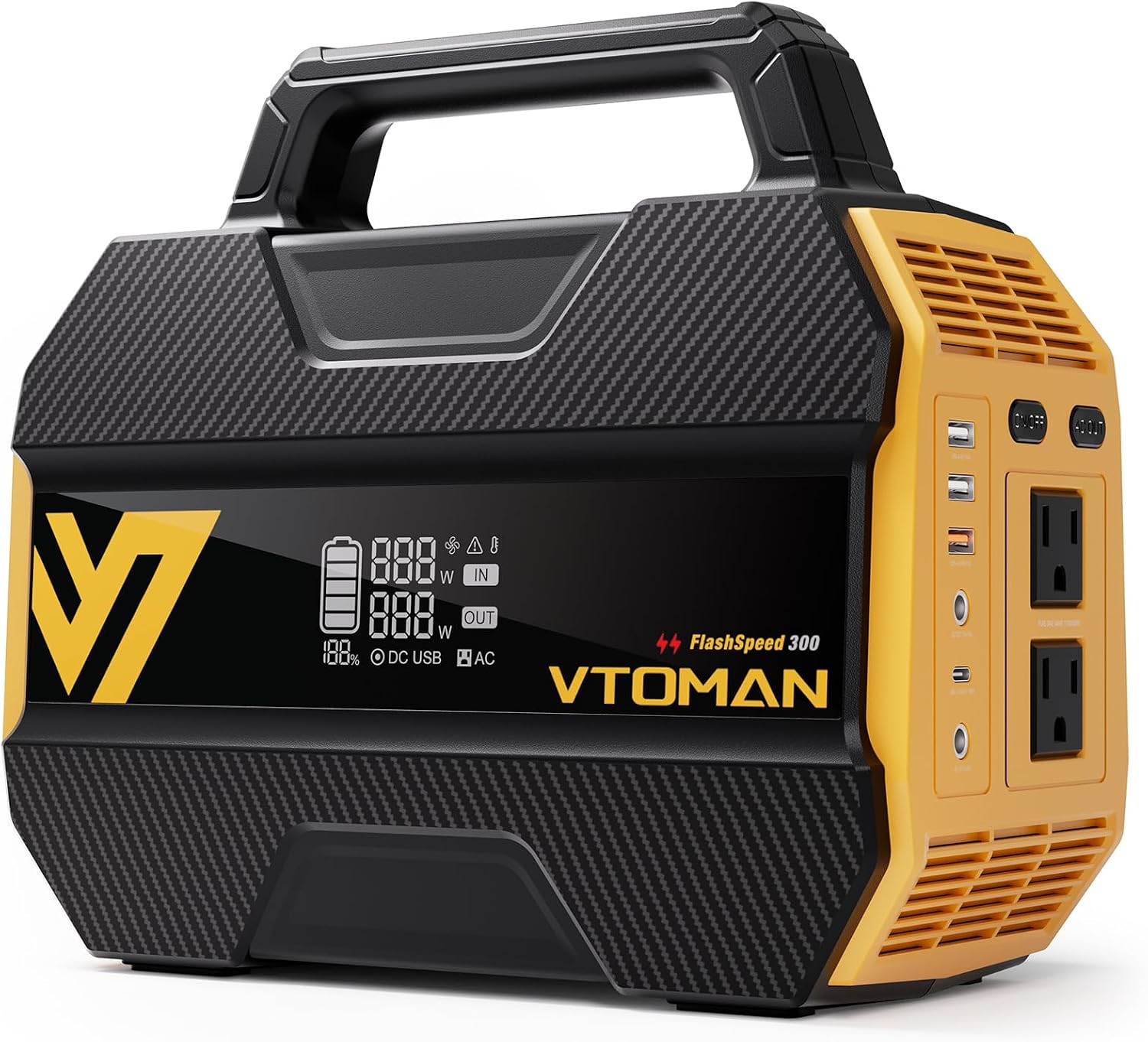 Portable Power Station 300W 23 - Portable Power Station 300W Camping review and price