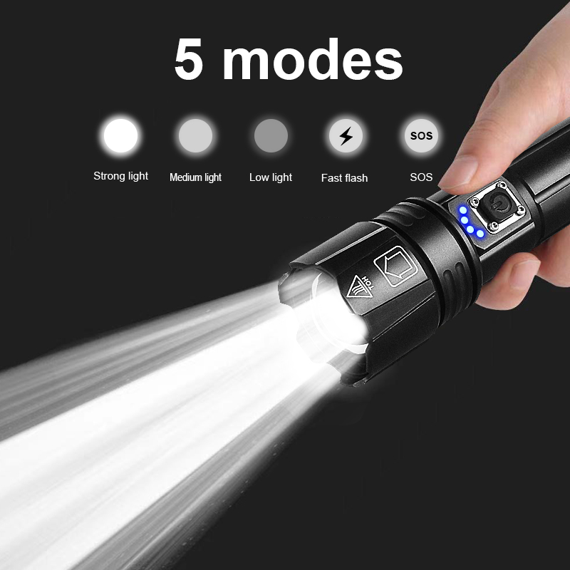 Most Powerful LED Flashlight U - Portable Power Station 300W Camping review and price