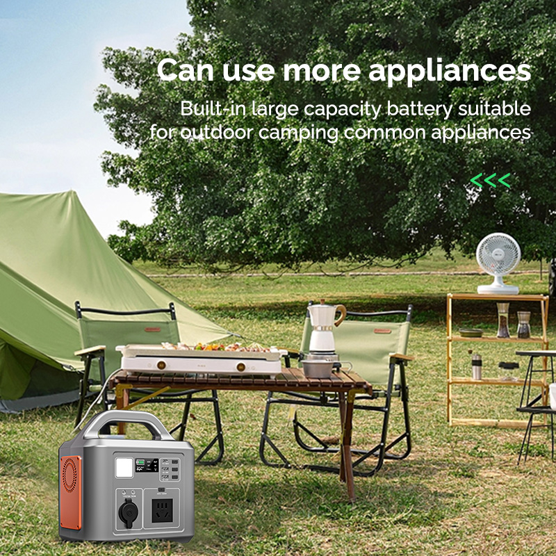 500W Portable Solar Generator  - Portable Power Station 500W review and price