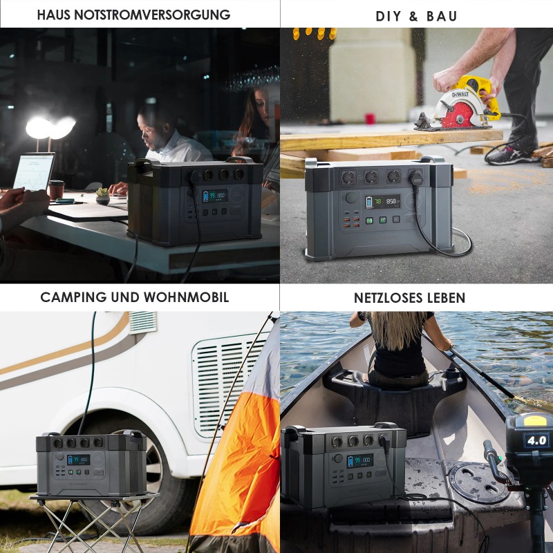 ALLPOWERS Powerstation 2400W M - Power Station With 30A Rv Outlet review and price