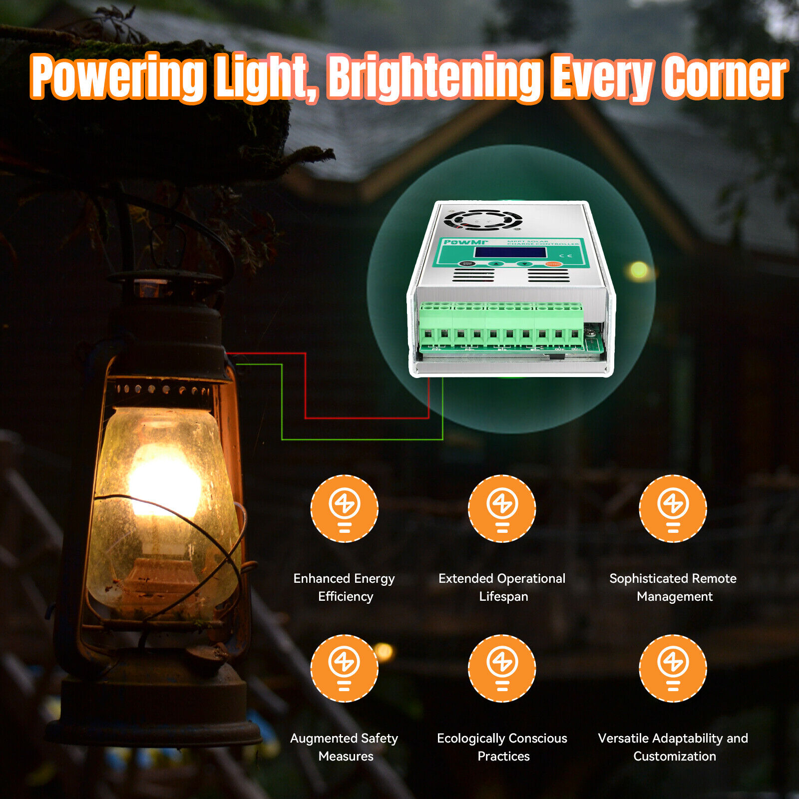 PowMr MPPT Solar Charge Contro - Mppt Solar Charge Controller 60A review and price