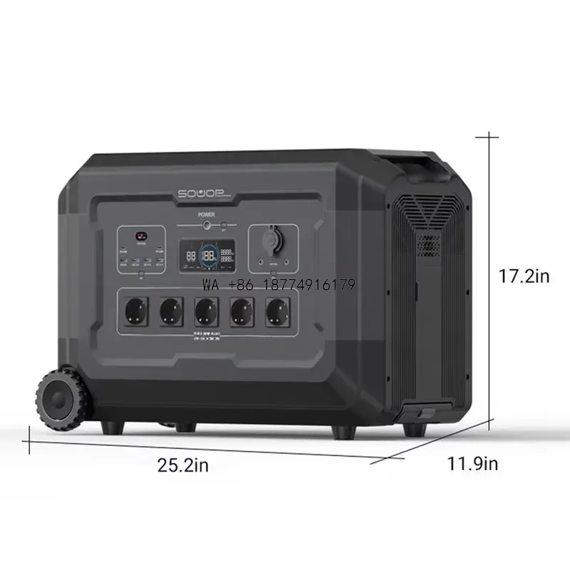 wmwmnu   3KW Lifepo4 Battery T - Solar Generator 3000W review and price