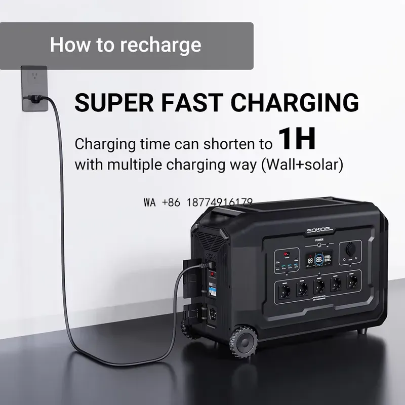 wmwmnu   3KW Lifepo4 Battery T - Solar Generator 3000W review and price