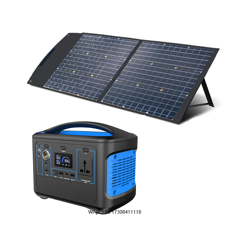 Off-grid 600W UPS solar genera - Portable Power Station 600W Ups review and price