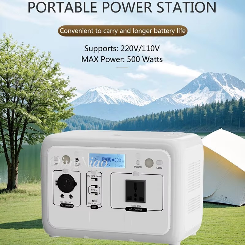 500W Portable Power Station 11 - Portable Power Station 500W review and price