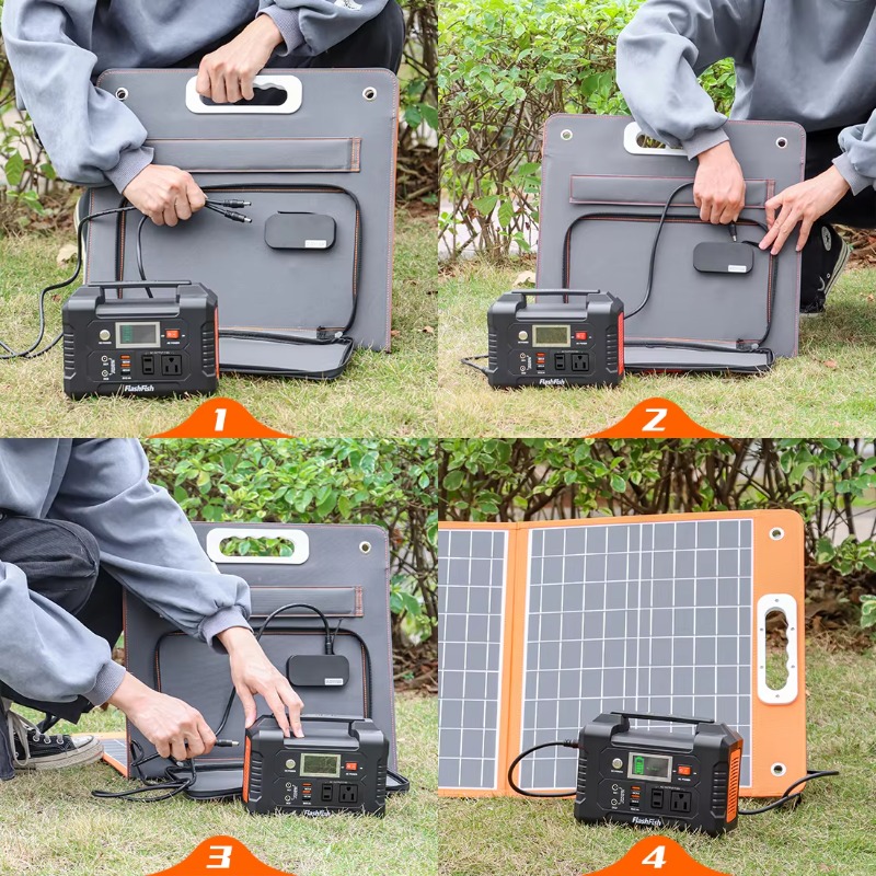 【Professional】 Flashfish E200  - Solar Panel 200W Portable Foldable review and price