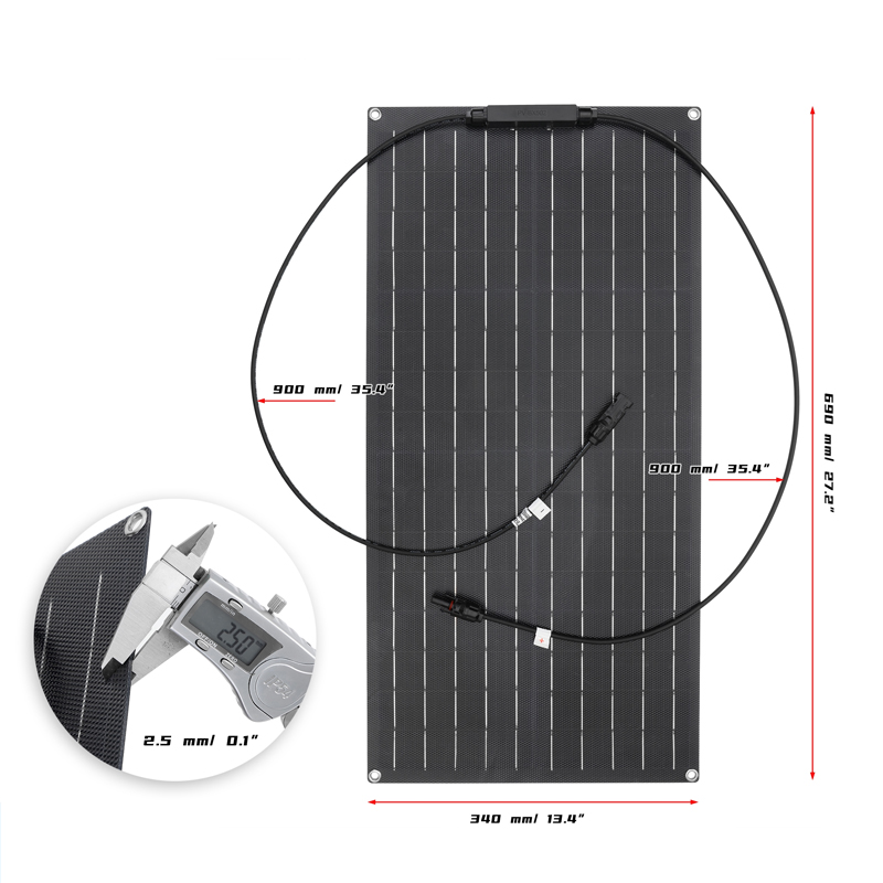 600W 300W Solar Panel 18V Mono - Portable Power Station 300W Camping review and price