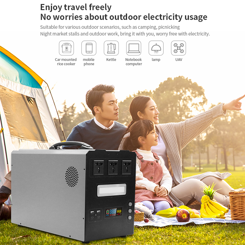 600W 1000W 1500W Portable Powe - Portable Power Station 1000W review and price