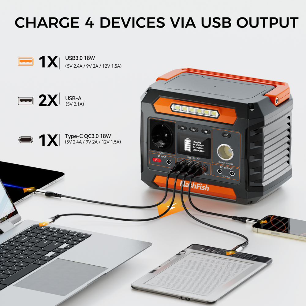 230Wh Portable Power Station 3 - Portable Power Station 600W Ups review and price