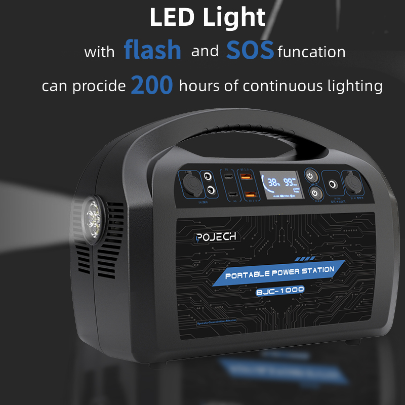 Portable Solar Power Station H - Portable Power Station 1000W review and price