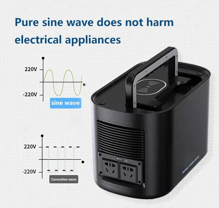 Outdoor camping Lifepo4 lithiu - Portable Power Station 1000W review and price