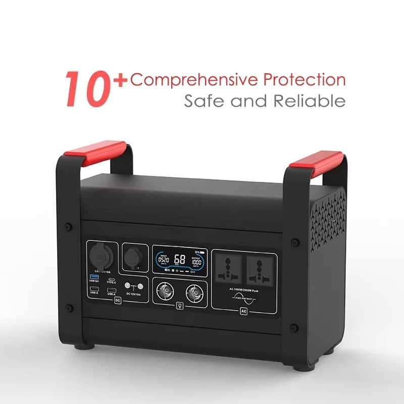 Portable Electric Solar Power  - Portable Power Station 1000W review and price