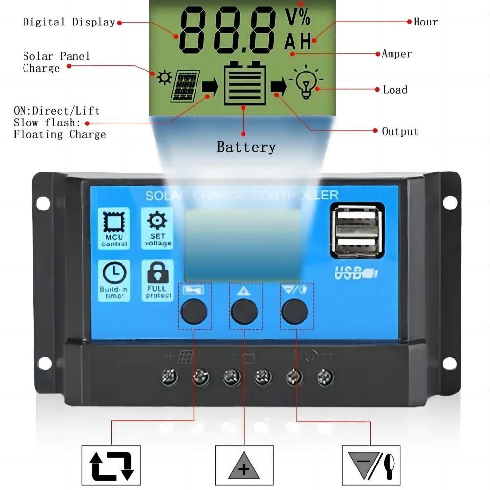 Solar Panel Charge Controller  - Mppt Solar Charge Controller 60A review and price